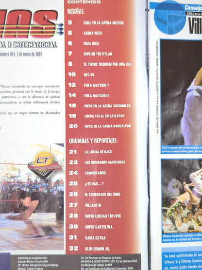 【風香 直筆サイン入り】SUPER LUCHAS NACIONAL E INTERNACIONAL304