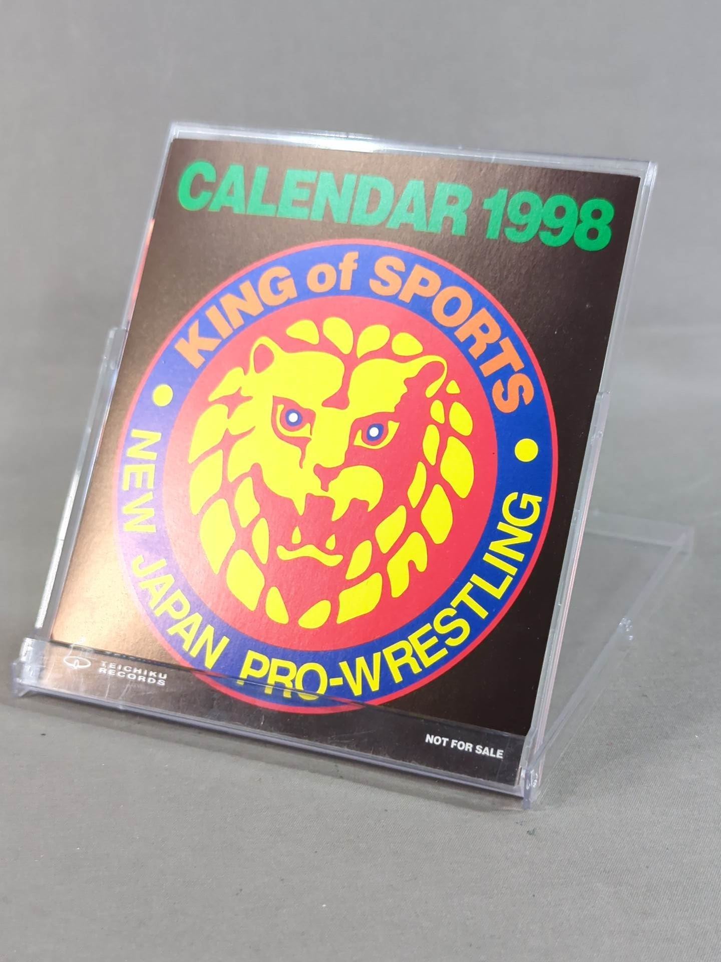 新日本プロレス 1998年 卓上カレンダー