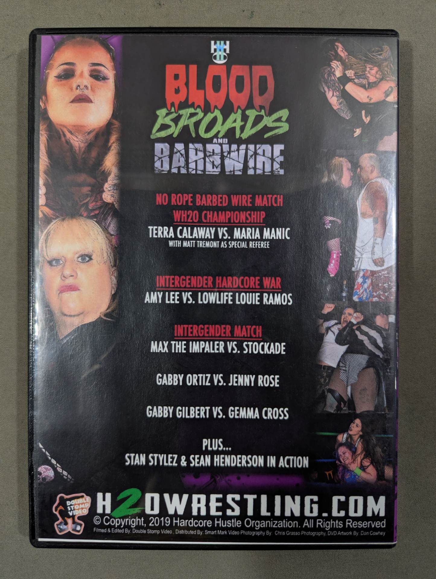 H2O BLOOD BROADS AND BARBWIRE