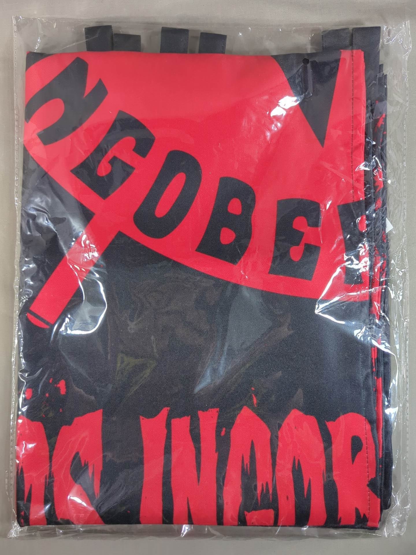 L・I・J のれん(ブラック×レッド) – 闘道館