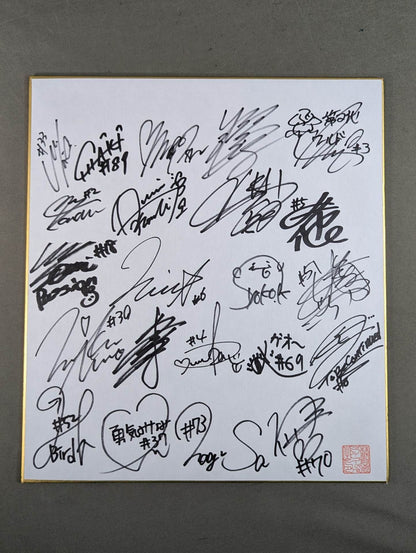 ★MARIGOLD ★ 22選手寄せ書き