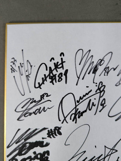 ★MARIGOLD ★ 22選手寄せ書き