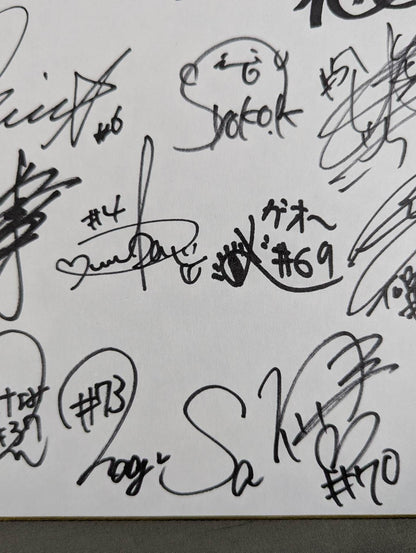 ★MARIGOLD ★ 22選手寄せ書き