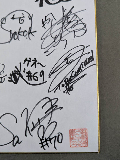 ★MARIGOLD ★ 22選手寄せ書き