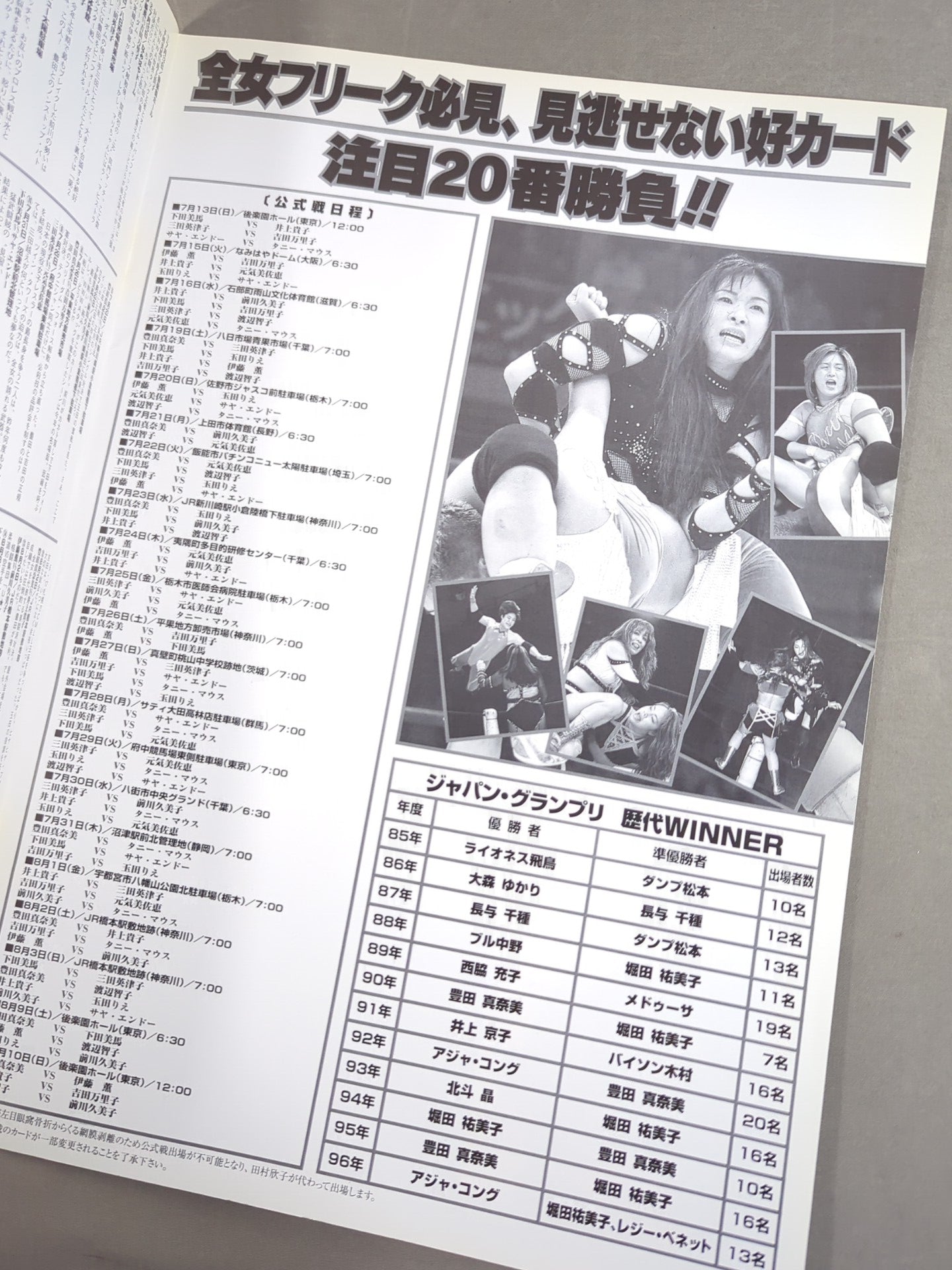 RINGSTAR PROGRAM / JAPAN GRAND PRIX'97