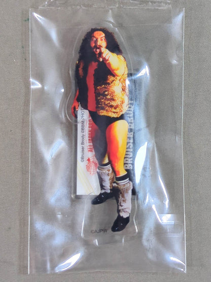 Bruiser Brody  All Japan Pro Wrestling 50th Anniversary Acrylic Stand (A)