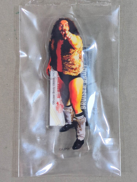 Bruiser Brody  All Japan Pro Wrestling 50th Anniversary Acrylic Stand (A)