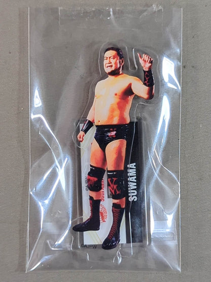 SUWAMA  All Japan Pro Wrestling  50th Anniversary Acrylic Stand (B)