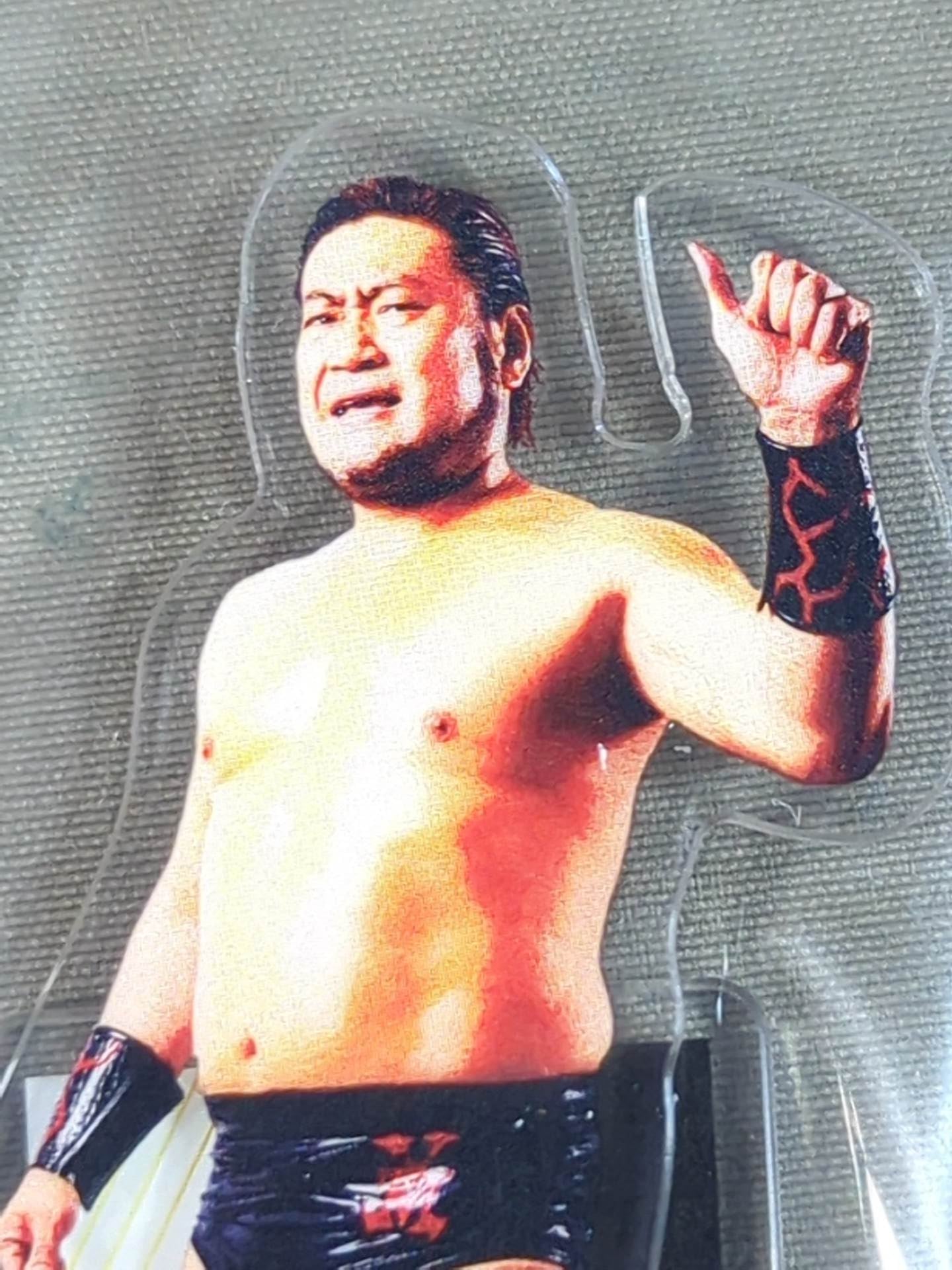 SUWAMA  All Japan Pro Wrestling  50th Anniversary Acrylic Stand (B)