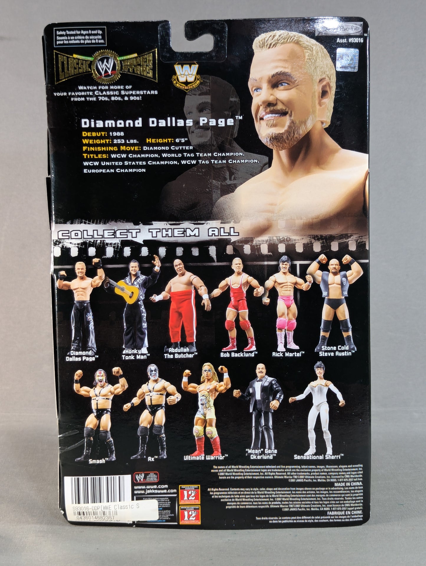 ダイヤモンド・ダラス・ペイジ(黒×青ジャケット)