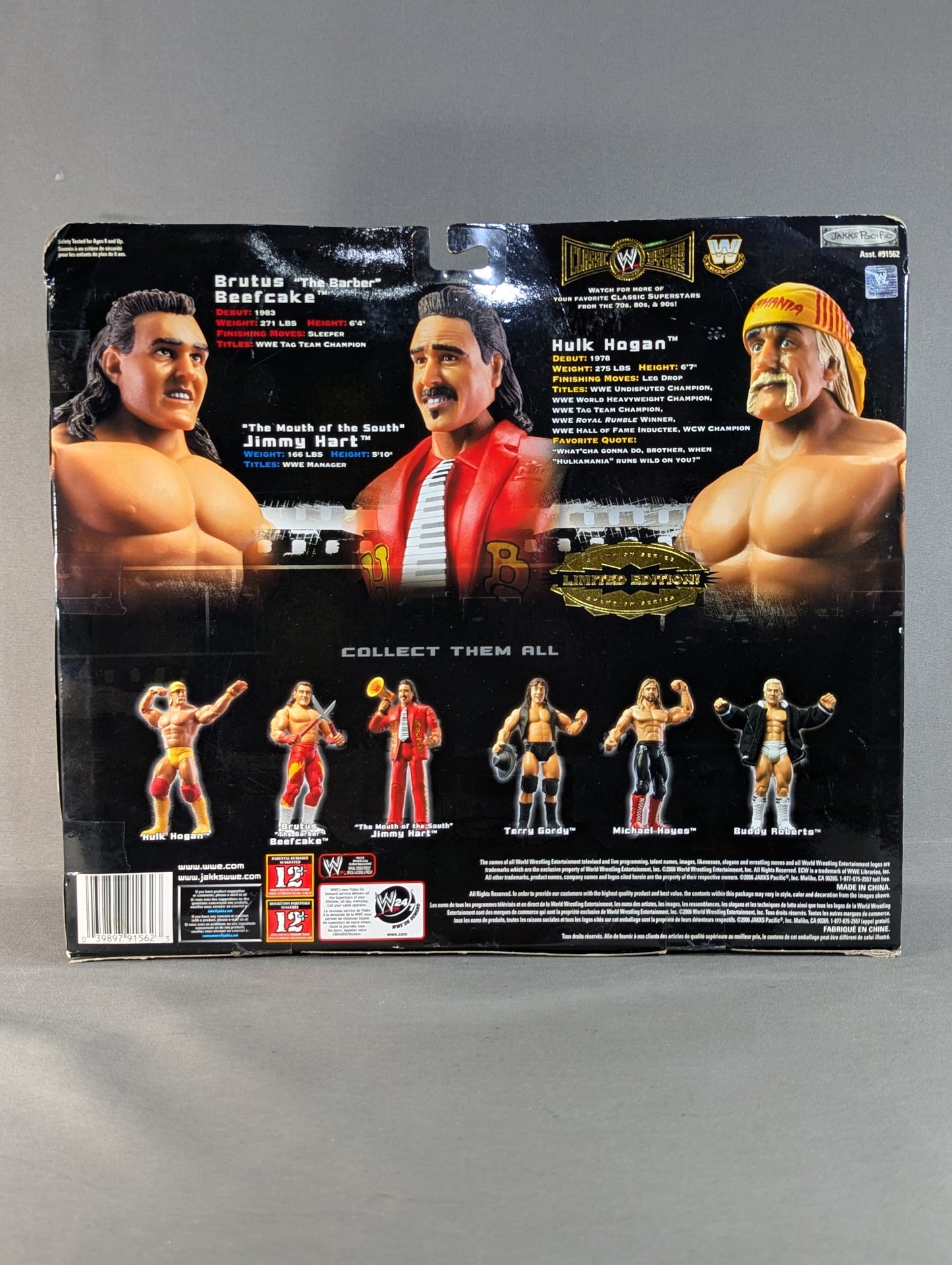 ブルータス・ビーフケーキ＆ジミー・ハート＆ハルク・ホーガン