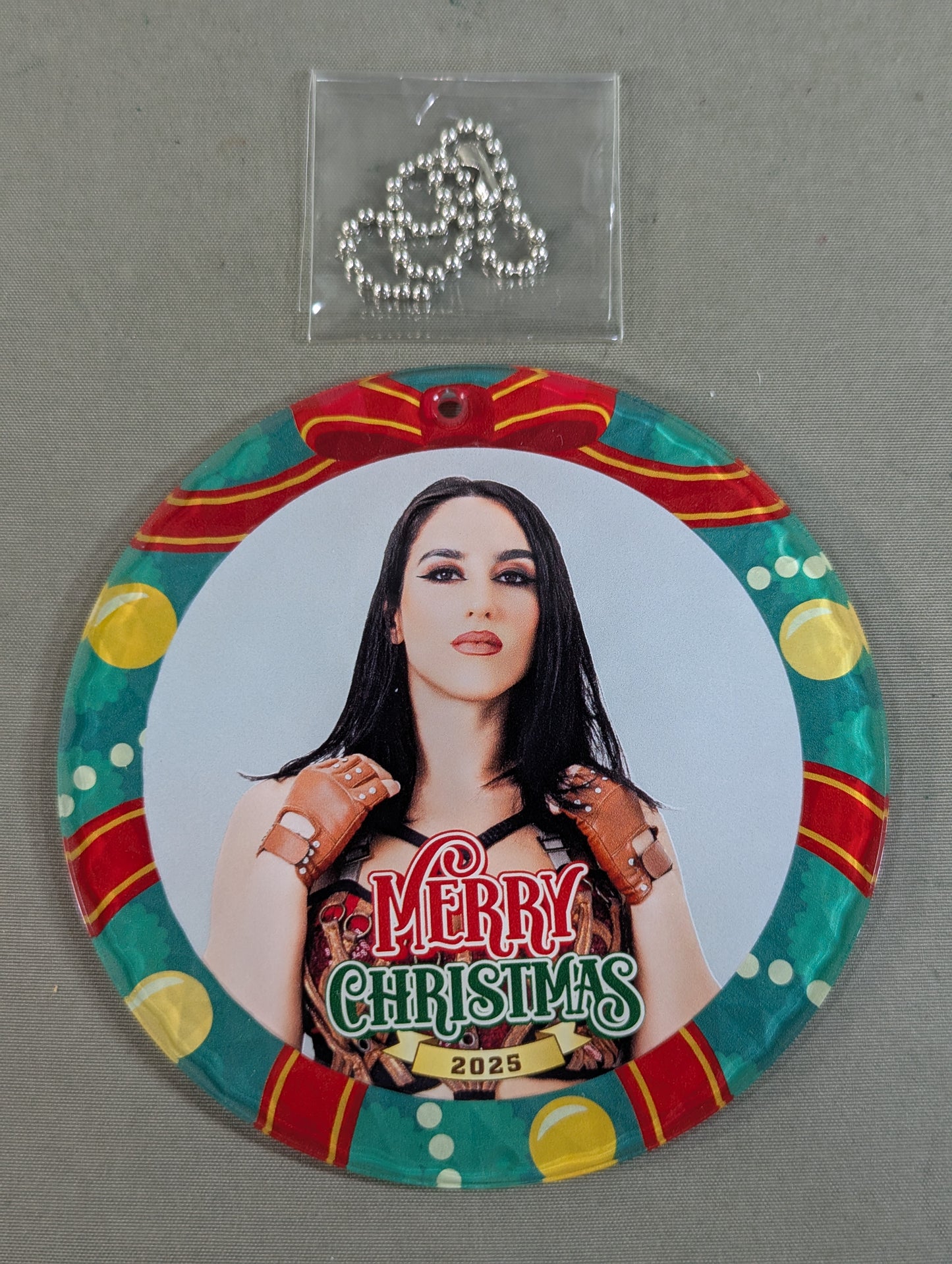 ジーナ クリスマスアクリルキーホルダー