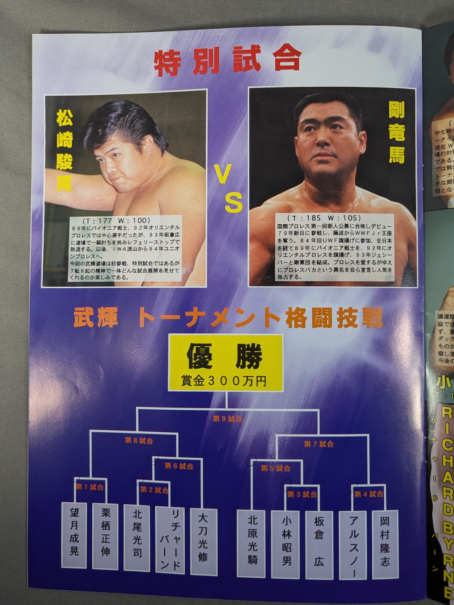 武輝道場 / 武輝 一周年記念トーナメント格闘技戦