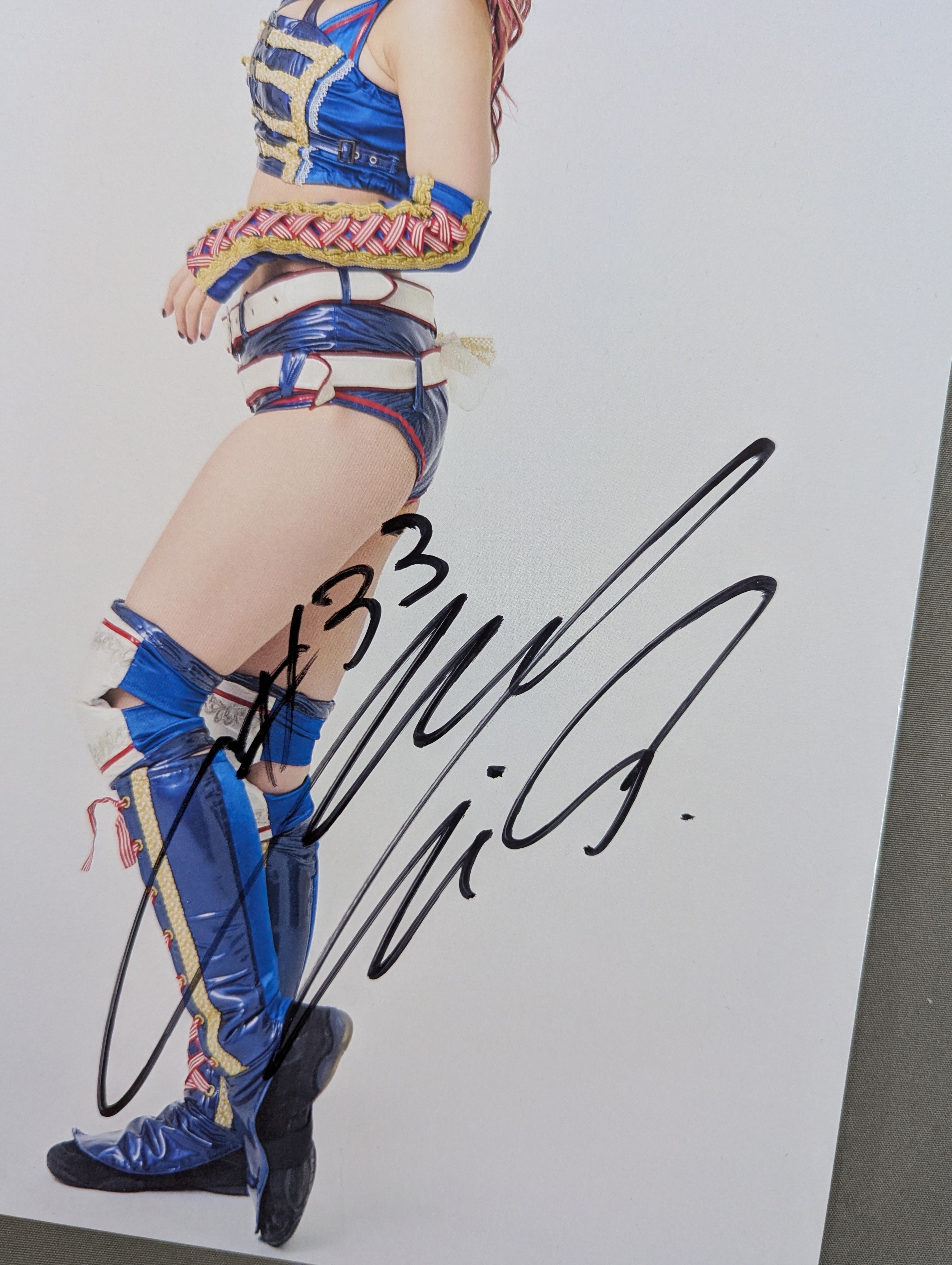 金屋あんね ポートレート2種セット 直筆サイン Yahoo!オークション - スターダム 金屋あんね 直筆サイン入りポートレ