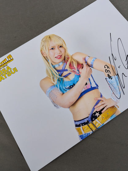 松井珠紗 直筆サイン入りポートレート(B-4)