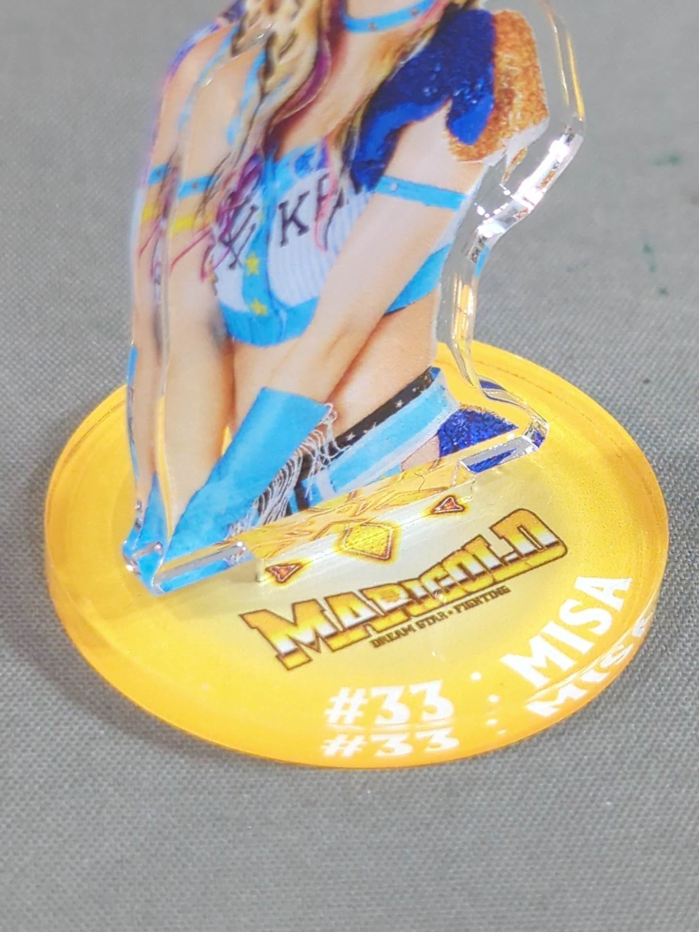 女子プロレス マリーゴールド クリアスタンド 松井珠紗 マリーゴールド アクリルスタンド – 闘道館