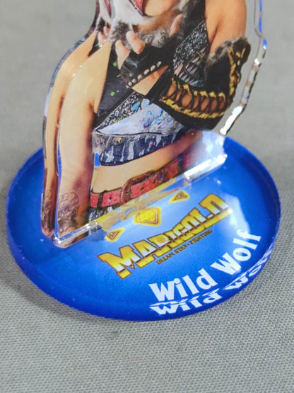 Wild Wolf Marigold Acrylic Stand
