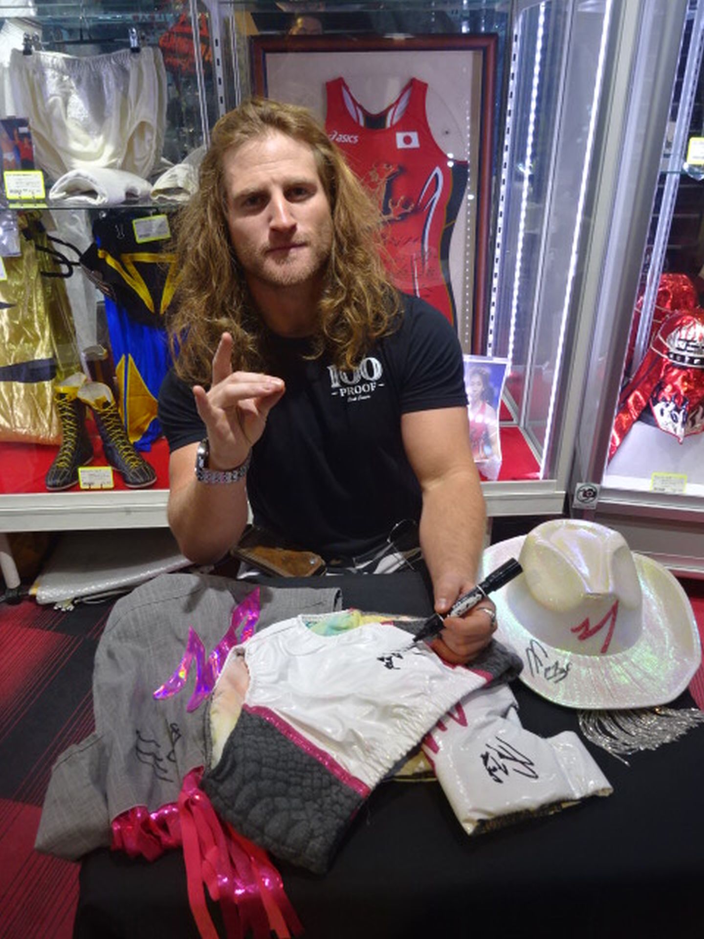 クラーク・コナーズ ★NJPW WORLD認定 TV王座戦 実使用★