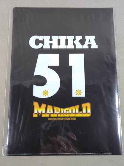 Chika Goto  #51 Marigold plastic file folder 