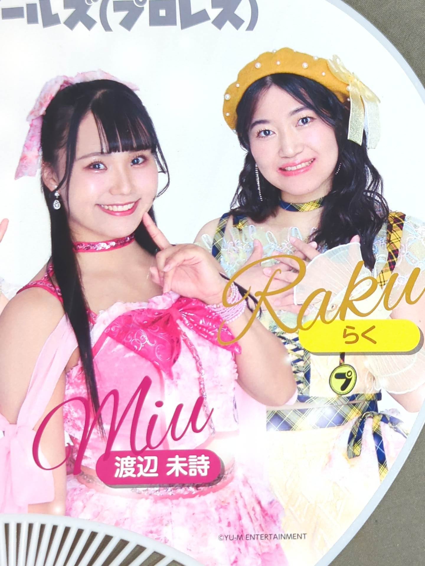 アップアップガールズ(プロレス) うちわ – 闘道館