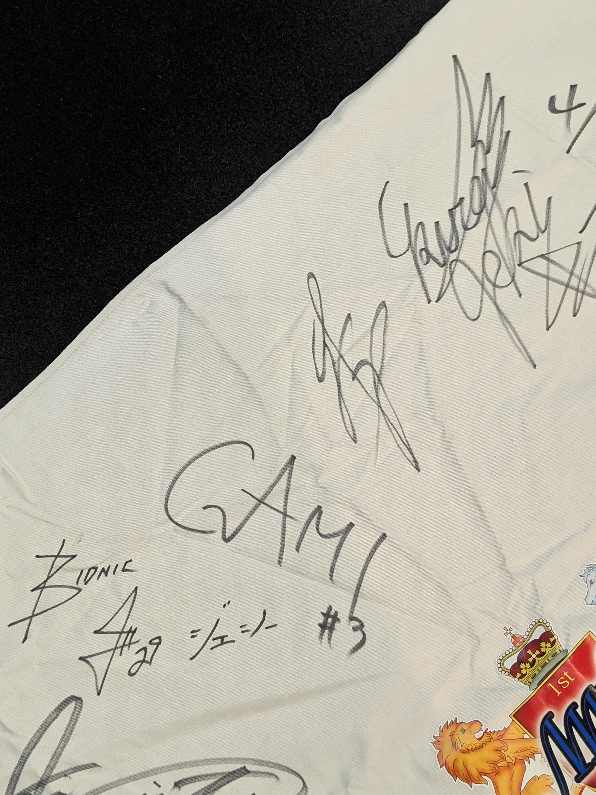 16選手直筆サイン入り】アルシオン「HYPER VISUAL FIGHTING OPEN