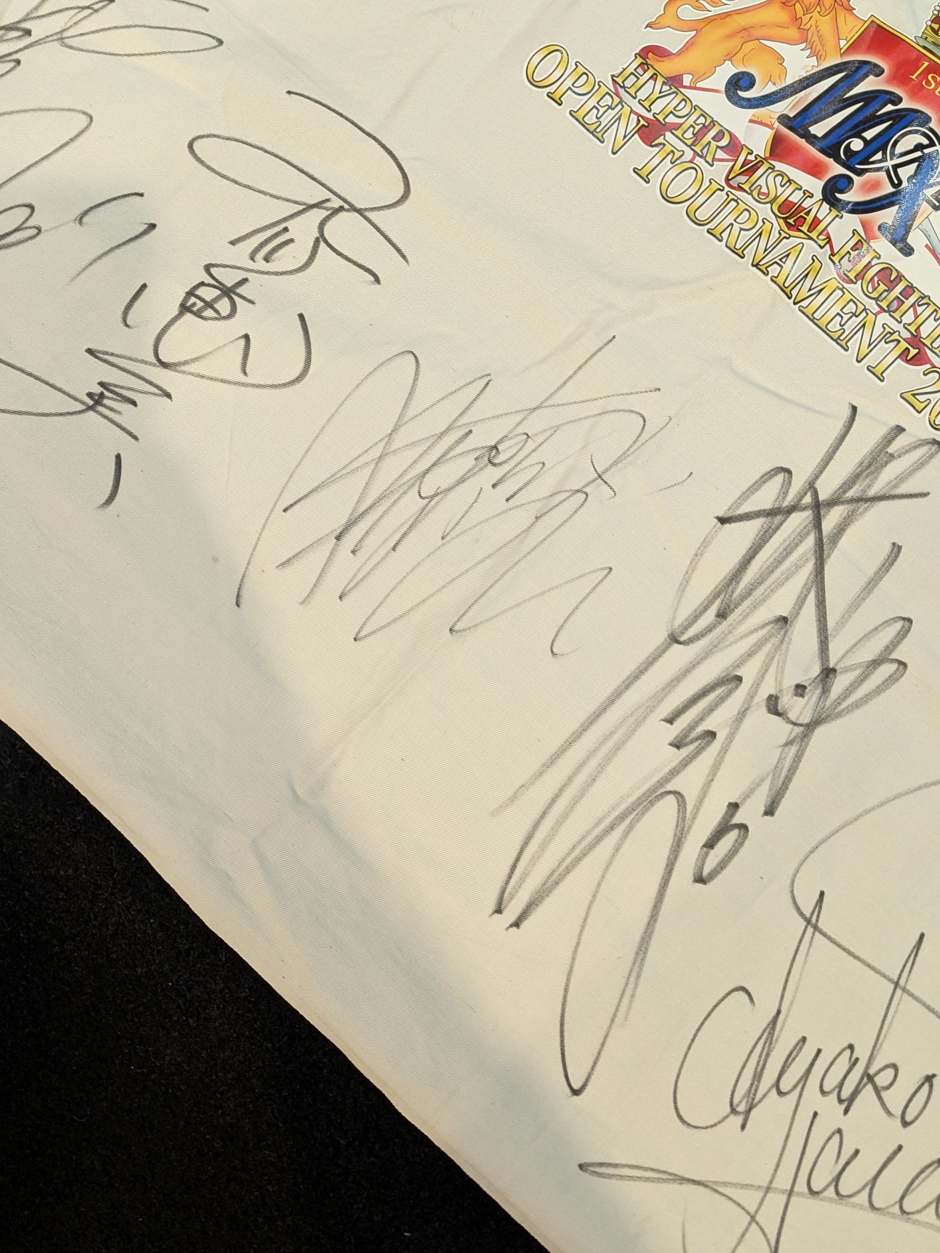 16選手直筆サイン入り】アルシオン「HYPER VISUAL FIGHTING OPEN