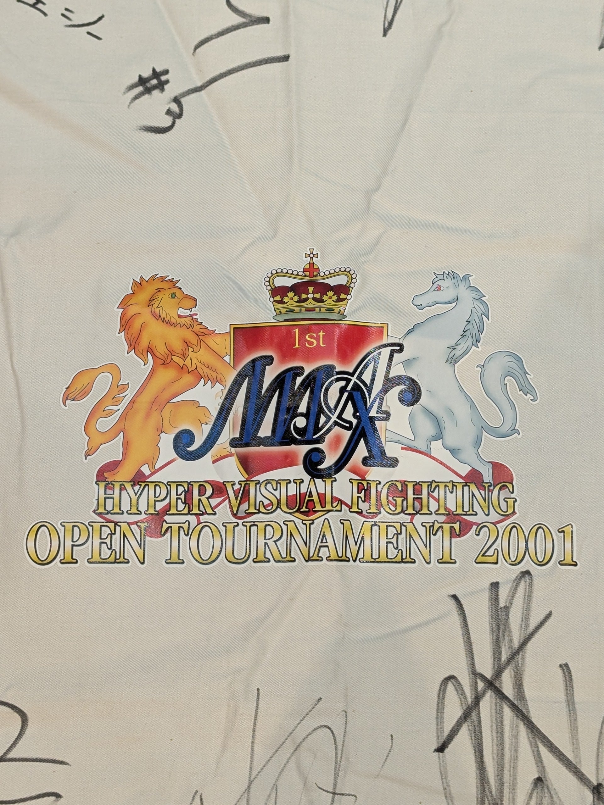 16選手直筆サイン入り】アルシオン「HYPER VISUAL FIGHTING OPEN