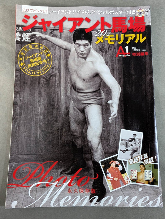 Giant Baba 20th Memorial A1 Poster Magazine