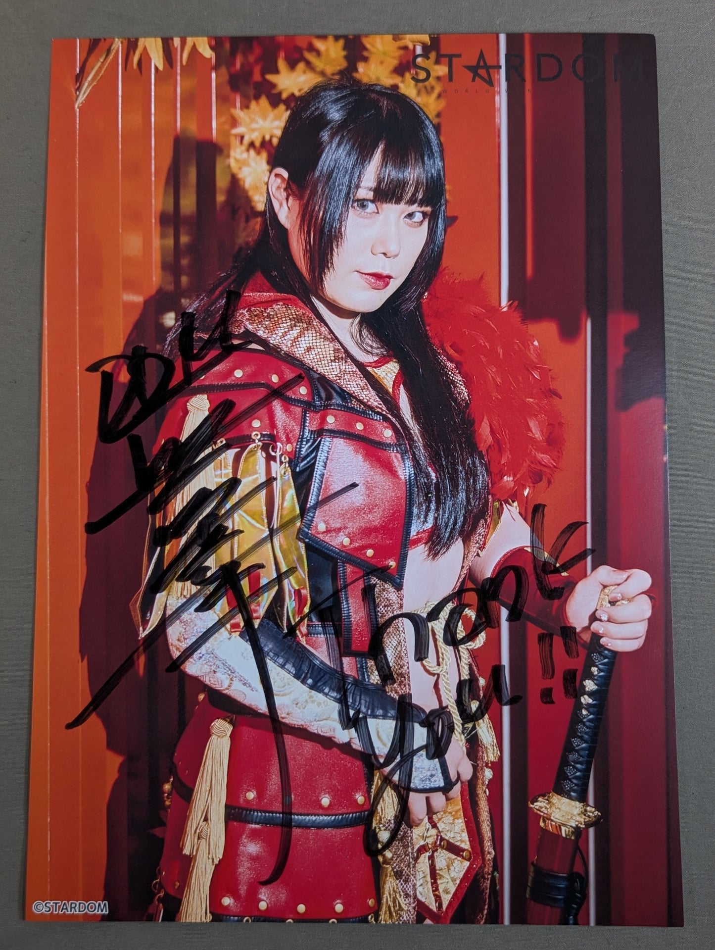Maika  hand signed autograph  Starda Pro-Photo  (R-4)