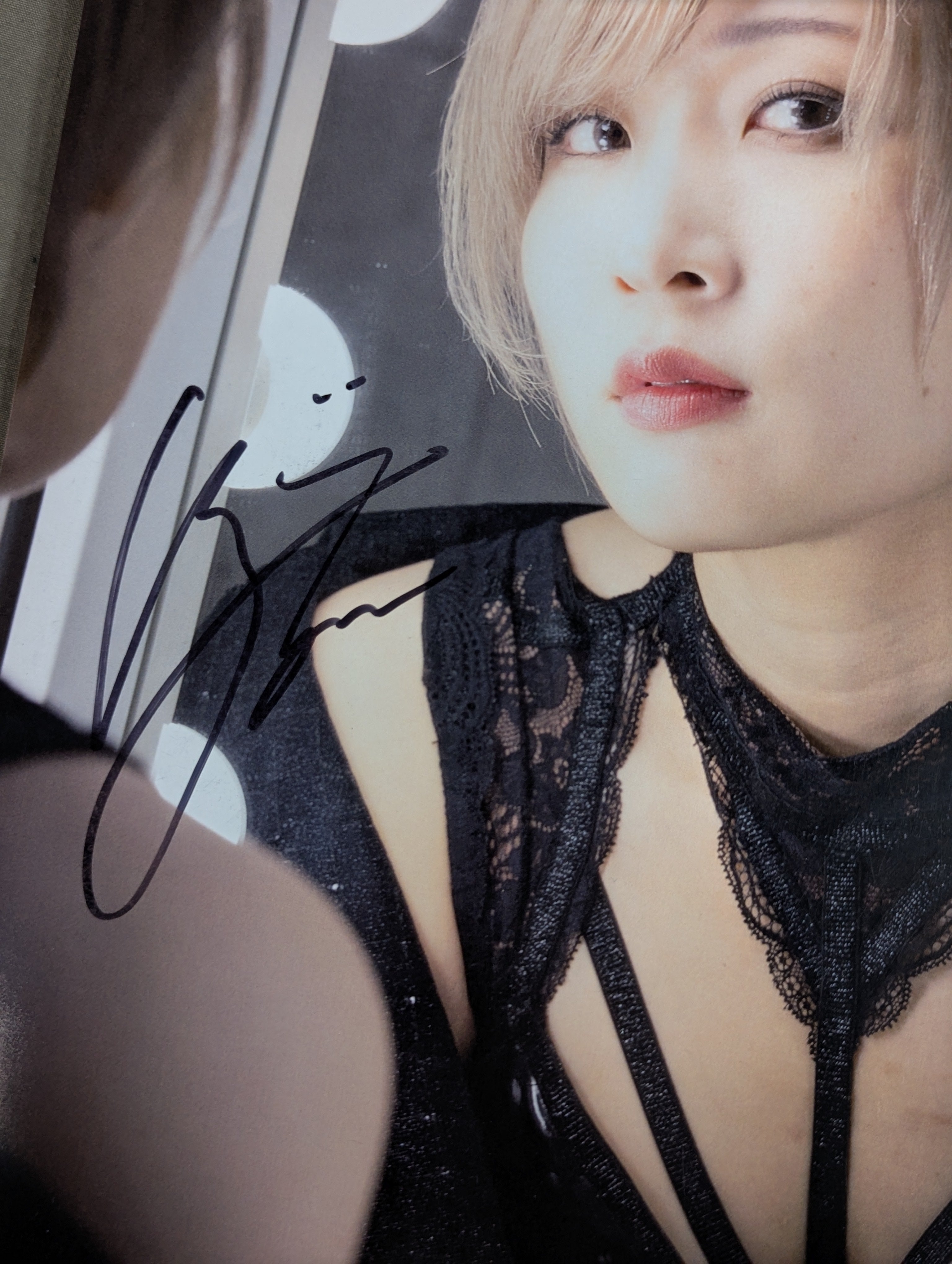 貴重‼️安納サオリ サイン入りポートレート4点 女子プロレススターダム 安納サオリ 直筆サイン入りポートレート