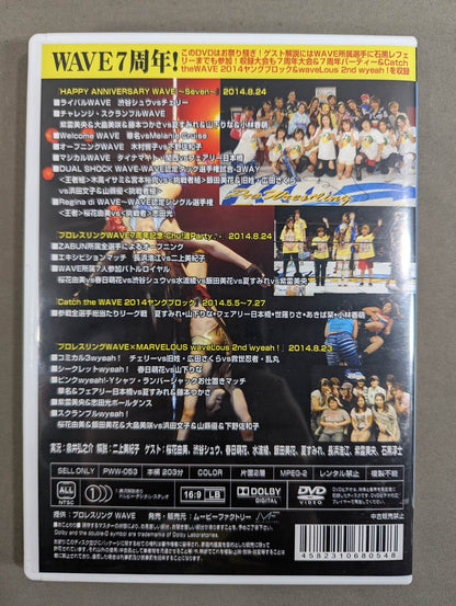 プロレスリングWAVE 7周年大会&Catch the WAVE 2014 ヤングブロック&7周年パーティー&waveLous 2nd wyeah!