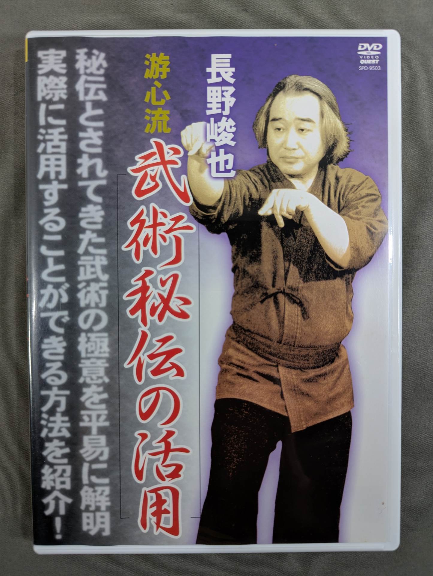 長野峻也 游心流 武術秘伝の活用