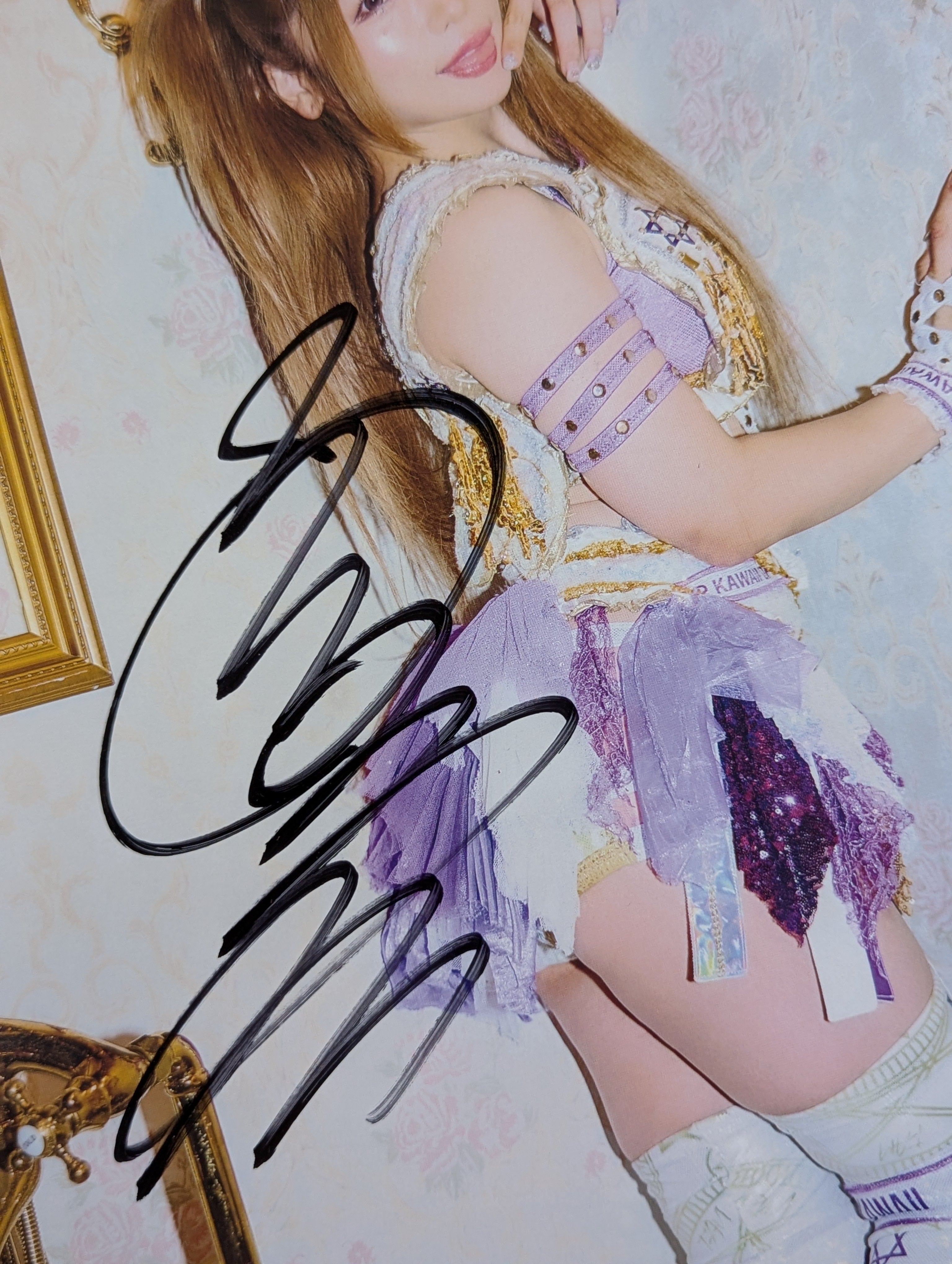 中野たむ 直筆サイン入り スターダムポートレート(C-9) – 闘道館