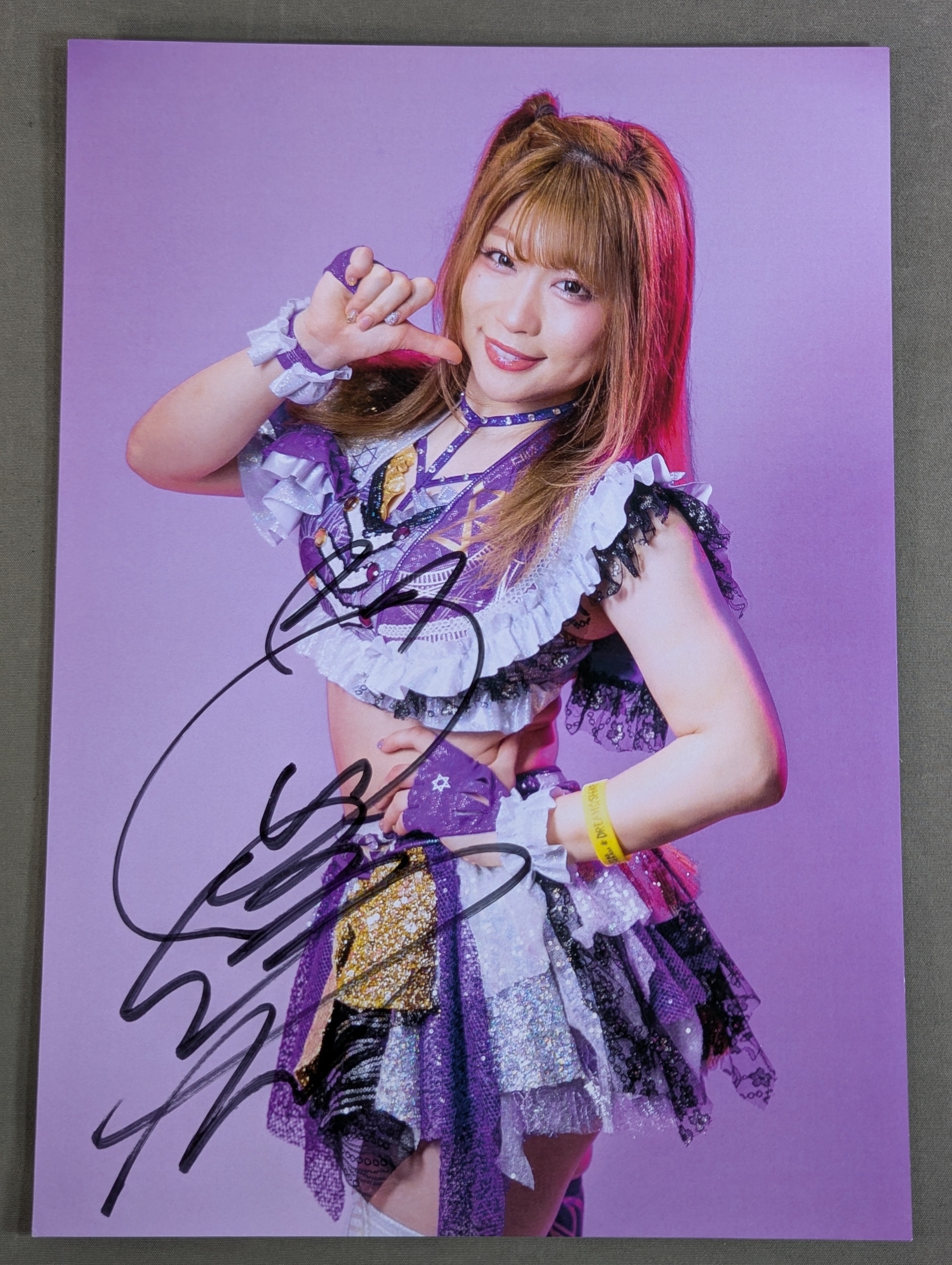 ア*2様 【スタジョ限定】中野たむ★直筆サイン入りアクリルボード★ポートレート★ 中野たむ 直筆サイン入り スターダムポートレート(D-2) – 闘道館