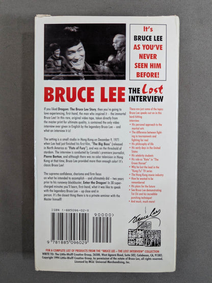 BRUCE LEE THE LOST INTERVIEW