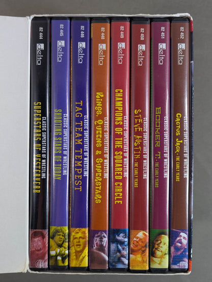 CLASSIC SUPERSTARS OF WRESTLING ★8 DVD SET★
