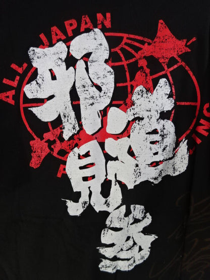 【直筆サイン入り】大仁田厚「邪道見参」Tシャツ(ブラック)