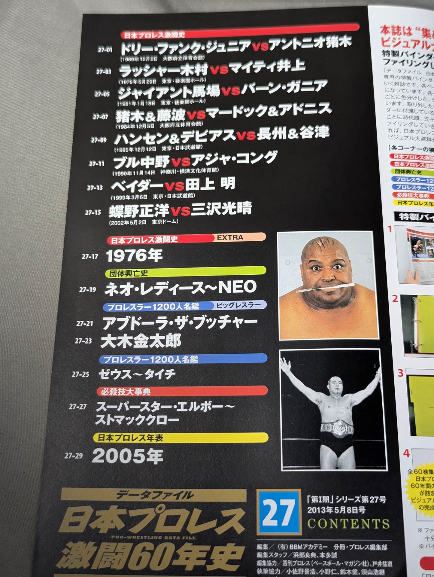日本プロレス激闘60年史 (27)
