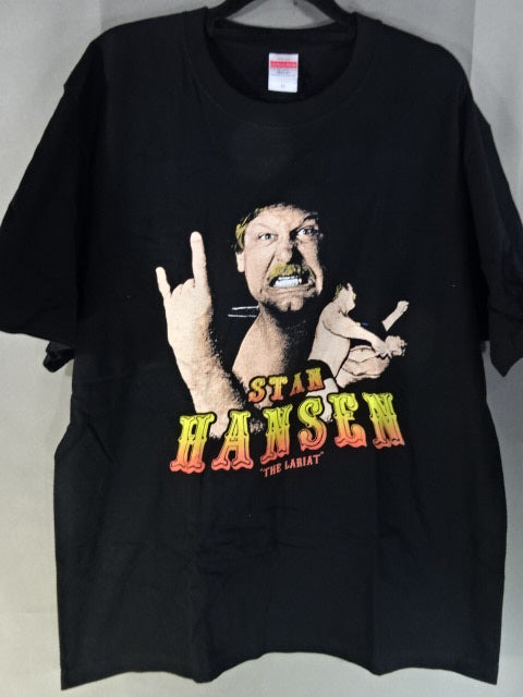 スタン・ハンセン「THE LARIAT」 ピクチャーTシャツ