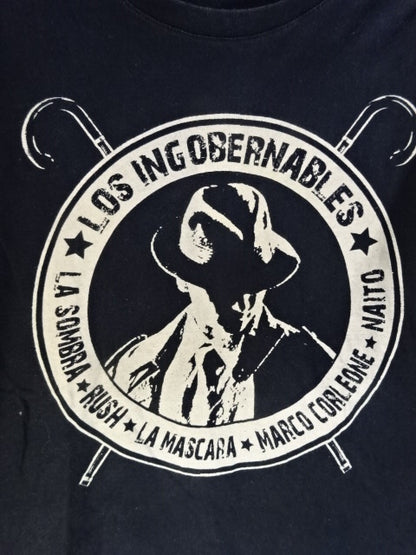 ロス・インゴベルナブレス Tシャツ①(ブラック)