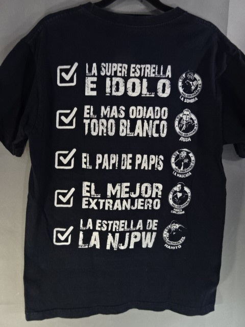 ロス・インゴベルナブレス Tシャツ①(ブラック)