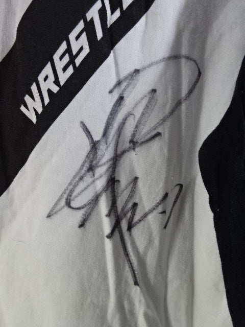 武藤敬司 直筆サイン入り】WRESTLE-1 ラグラン ロングスリーブTシャツ