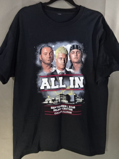 ALL IN 2018 ピクチャーTシャツ