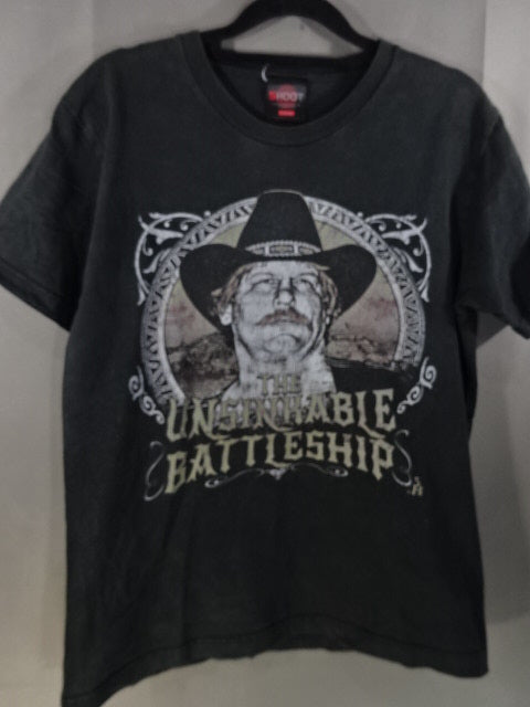 スタン・ハンセン「THE UNSINKABLE BATTLESHIP」Tシャツ