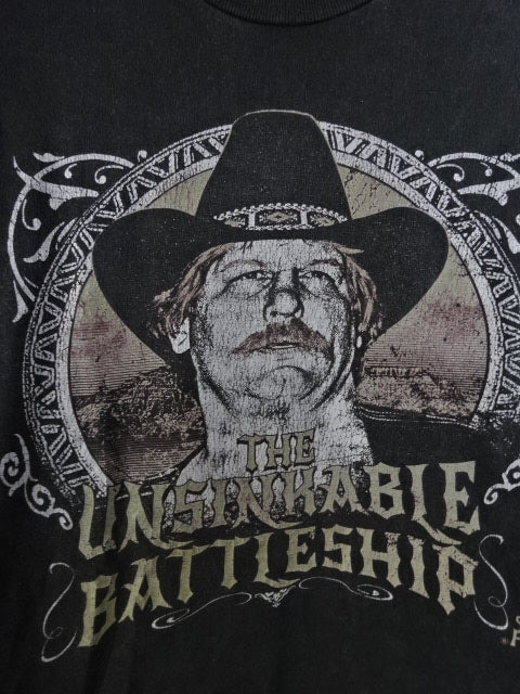 スタン・ハンセン「THE UNSINKABLE BATTLESHIP」Tシャツ