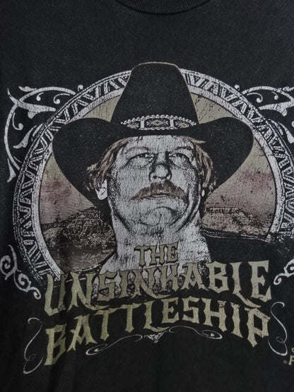 スタン・ハンセン「THE UNSINKABLE BATTLESHIP」Tシャツ