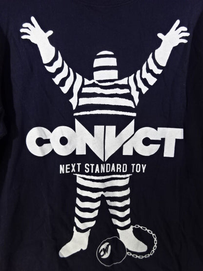 コンビクト Tシャツ①(ネイビー)