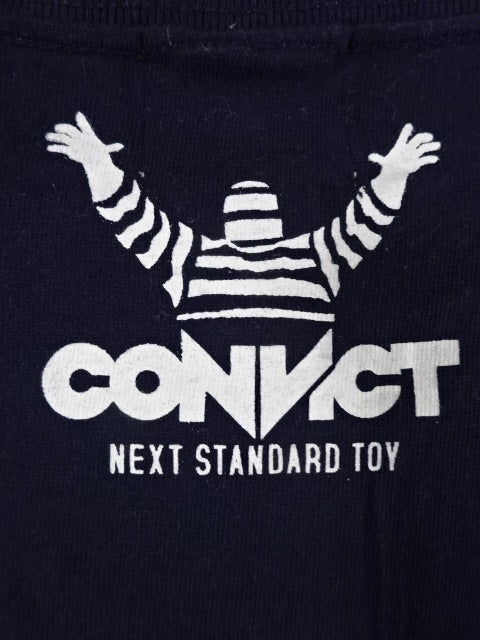 コンビクト Tシャツ①(ネイビー)