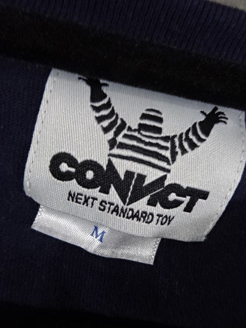 コンビクト Tシャツ①(ネイビー)