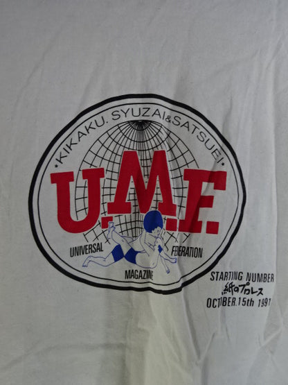 紙のプロレス「U.M.F」Tシャツ